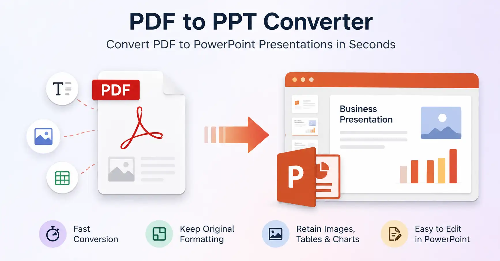 PDF to PPT Converter | Convert PDF to PowerPoint Free