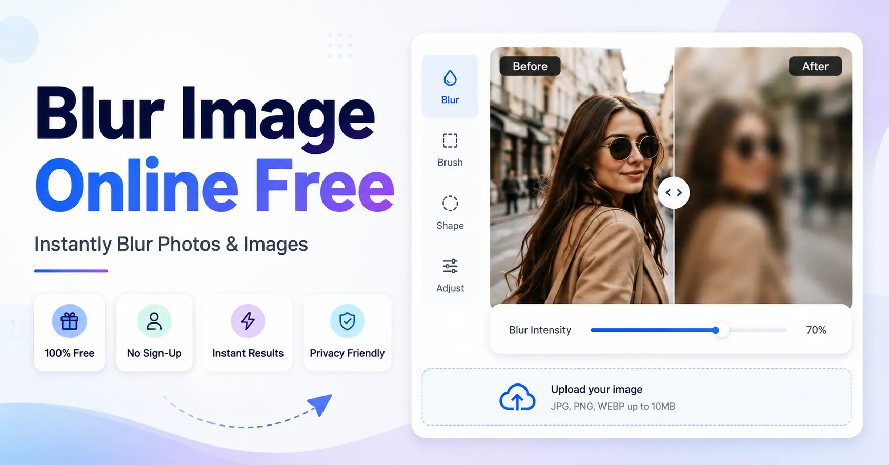 Blur Image Online Free | Instantly Blur Photos & Images